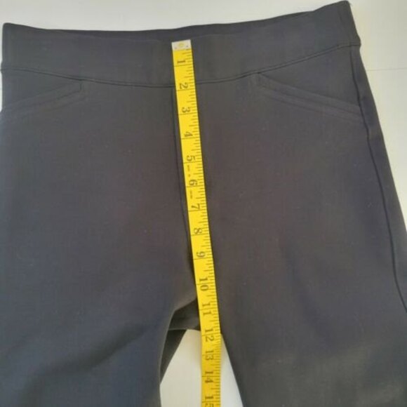 Spanx The Perfect Black Pant Back Seam Skinny Pants Medium petite compression - Picture 5 of 12